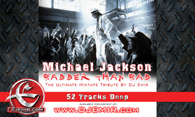 Badder Than Bad The ultimate Michael Jackson Mixtape CD Tribute Smooth Criminal banner 1000x600