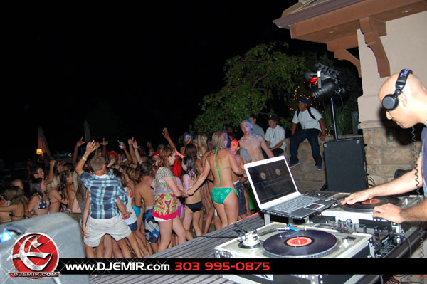 Epic Summer Pool Party in Parker Colorado with Denver DJ Emir