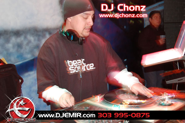 DJ Chonz at Roxy Nightclub Denver Fat Tuesday Party