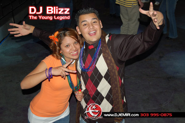DJ Blizz at Roxy Nightclub Denver Fat Tuesday Party