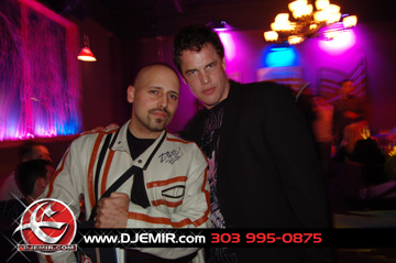 DJ Emir and Kevin Larson at Wish Nightclub Maxim Photo Shoot Party Denver CO