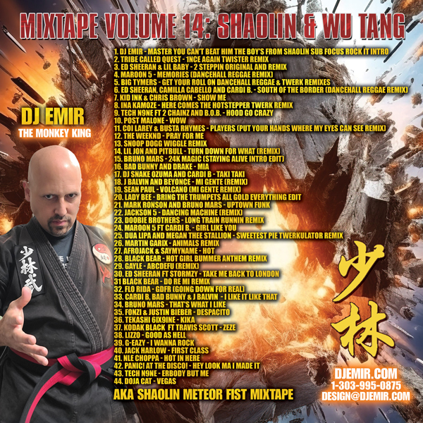 Shaolin And Wutang Mixtape Back Cover Design V3 600x600